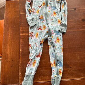 Little Sleepies Disney Winnie the Pooh 18-24 months like new